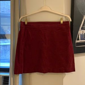 Corduroy skirt